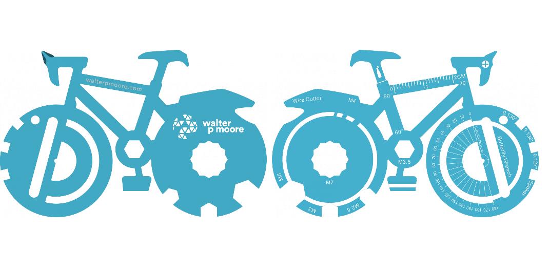 Bicycle Shaped Multi Tool Custom Branded