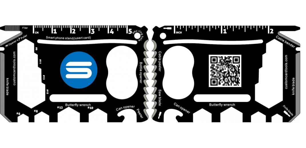 Business Card Multi Tool (Model 2) Custom Branded