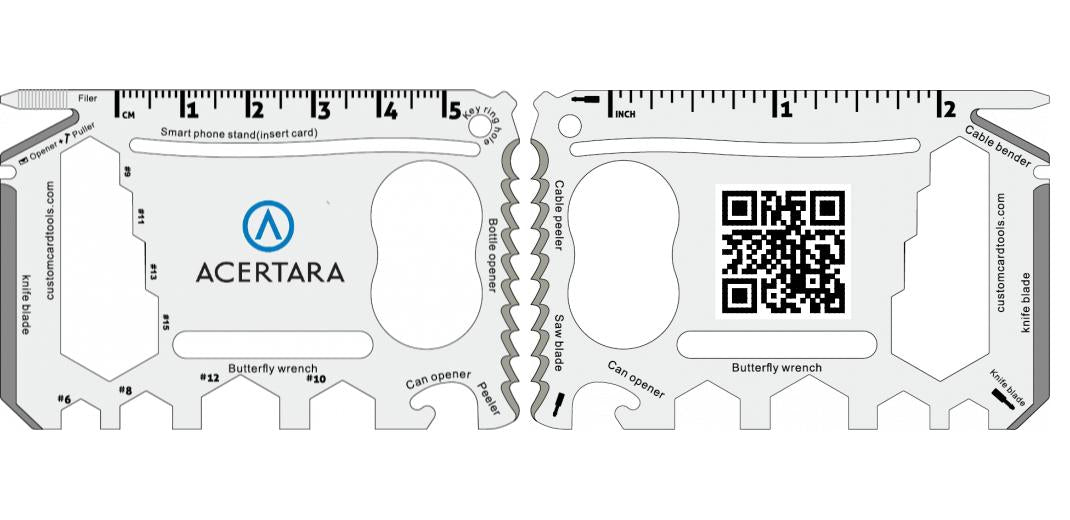Business Card Multi Tool (Model 2) Custom Branded