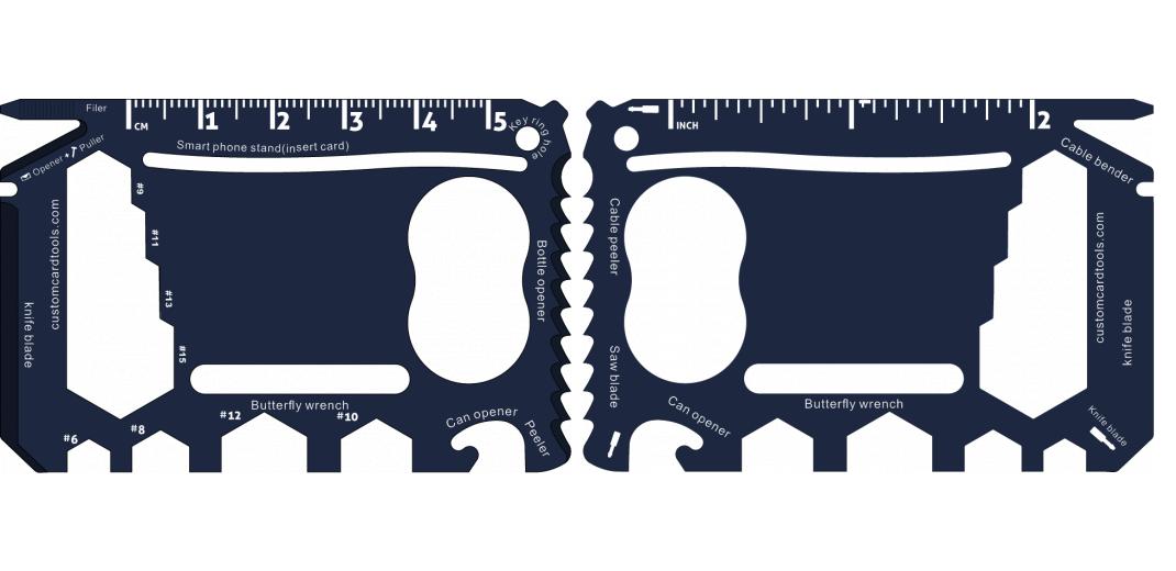 Business Card Multi Tool (Model 2) Custom Branded