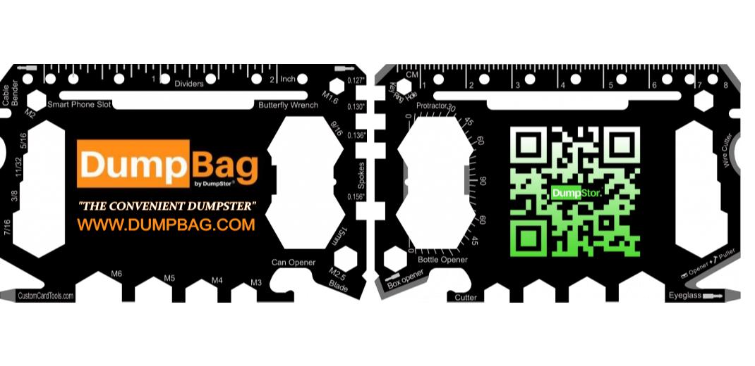 Business Card Multi Tool Card (Model 1) Custom Branded