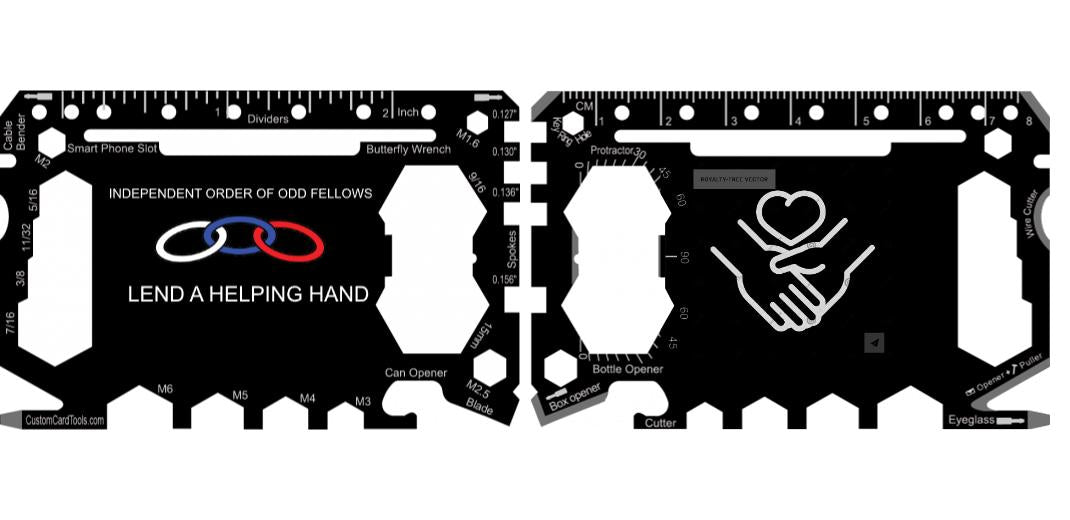 Business Card Multi Tool Card (Model 1) Custom Branded