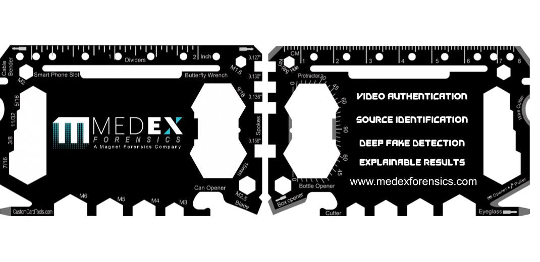 Business Card Multi Tool Card (Model 1) Custom Branded
