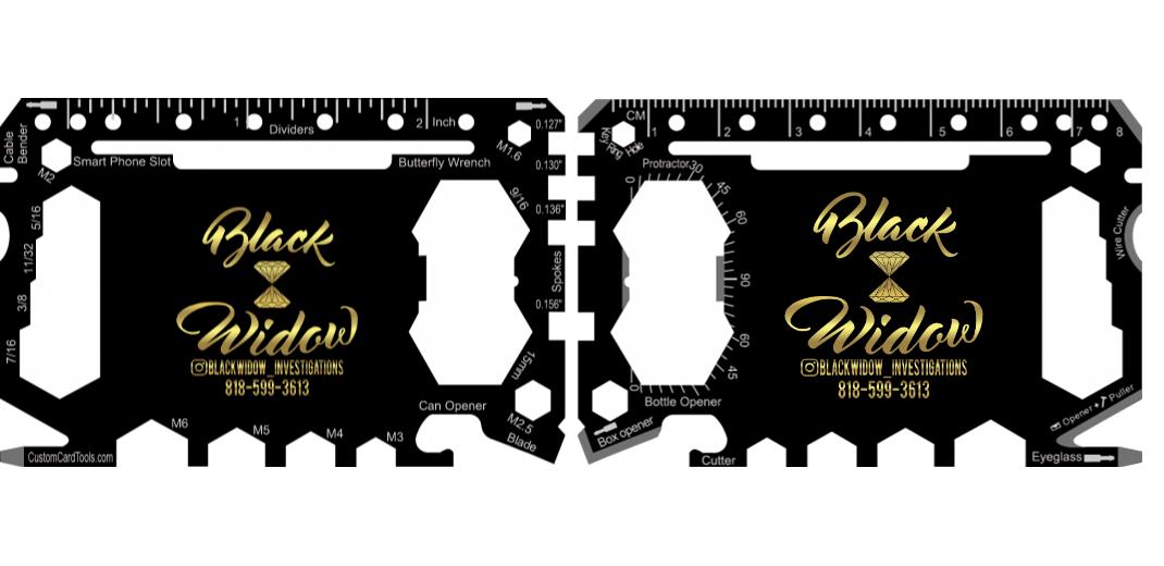 Business Card Multi Tool Card (Model 1) Custom Branded