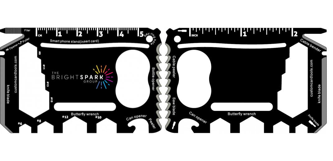 Business Card Multi Tool (Model 2) Custom Branded