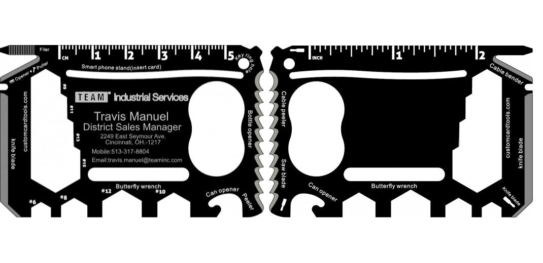 Business Card Multi Tool (Model 2) Custom Branded