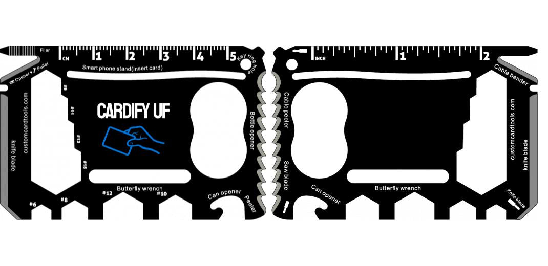 Business Card Multi Tool (Model 2) Custom Branded