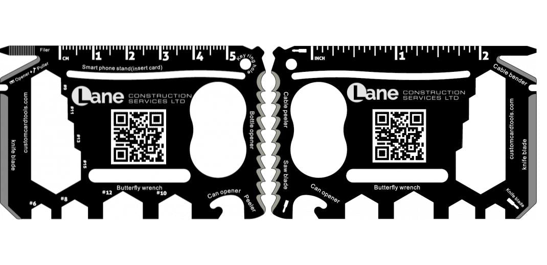 Business Card Multi Tool (Model 2) Custom Branded