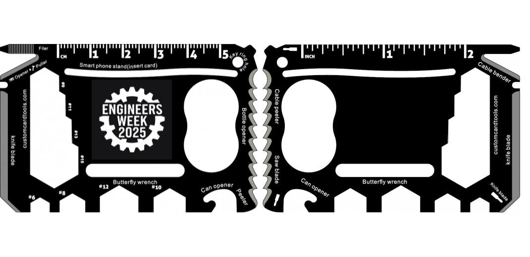 Business Card Multi Tool (Model 2) Custom Branded