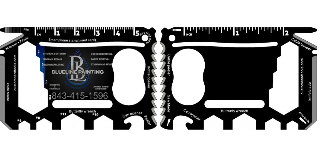 Business Card Multi Tool (Model 2) Custom Branded