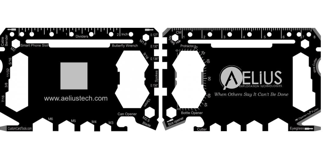 Business Card Multi Tool Card (Model 1) Custom Branded