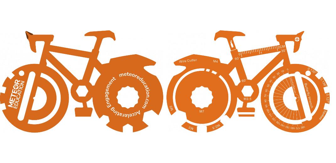 Bicycle Shaped Multi Tool Custom Branded