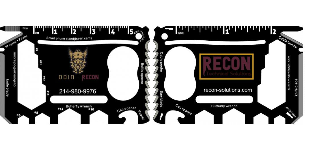 Business Card Multi Tool (Model 2) Custom Branded