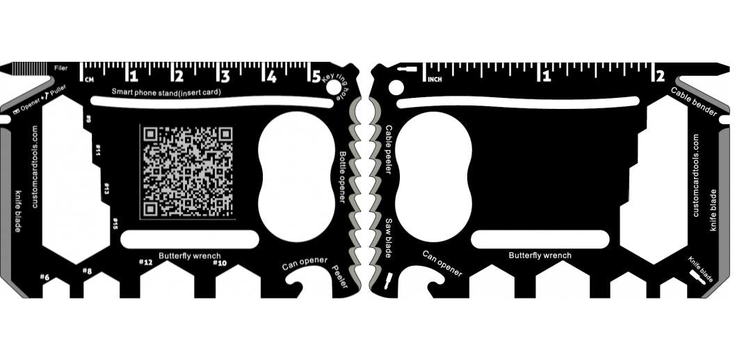 Business Card Multi Tool (Model 2) Custom Branded