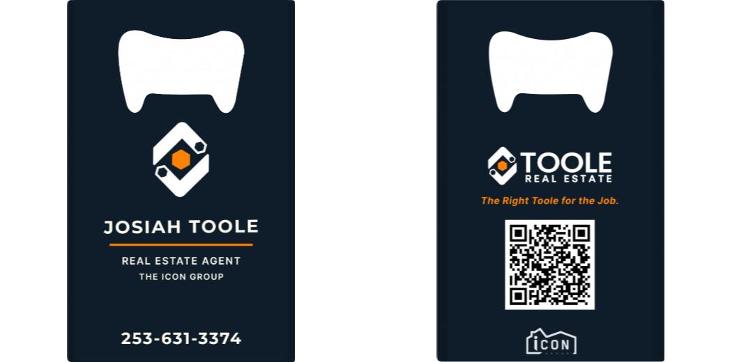 Bottle Opener Card Custom Branded
