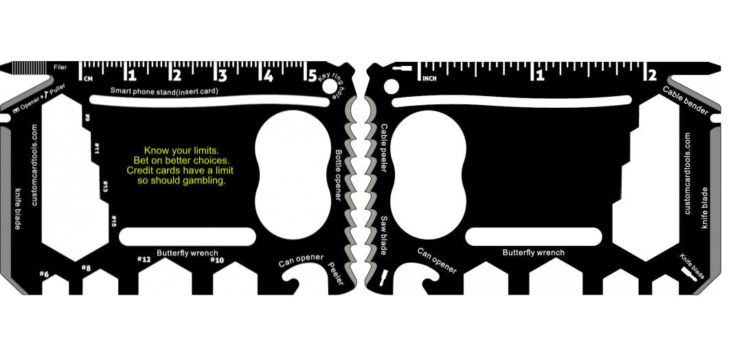 Business Card Multi Tool (Model 2) Custom Branded