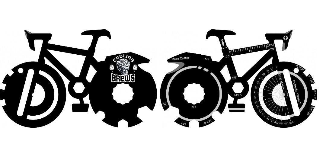 Bicycle Shaped Multi Tool Custom Branded