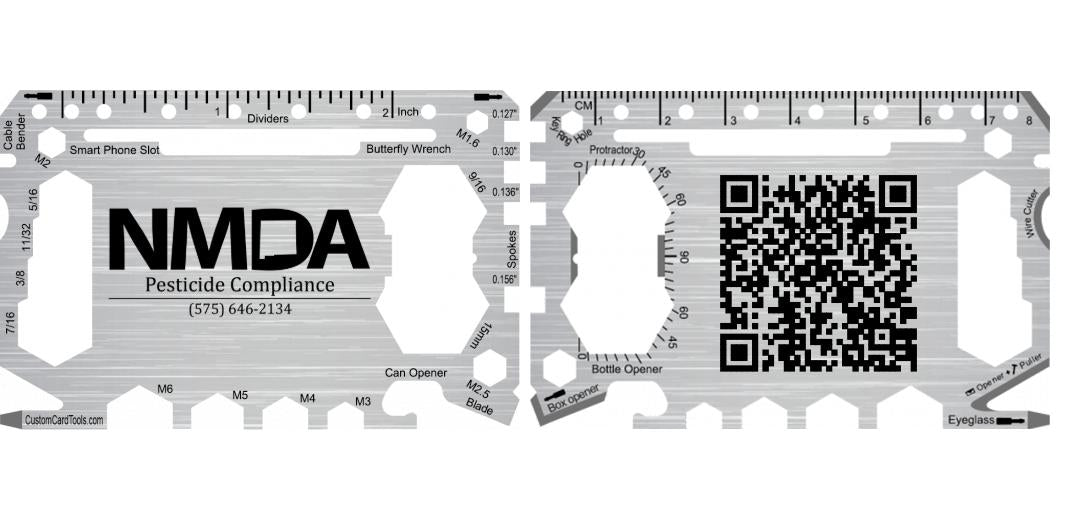 Business Card Multi Tool Card (Model 1) Custom Branded