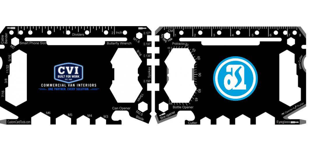 Business Card Multi Tool Card (Model 1) Custom Branded