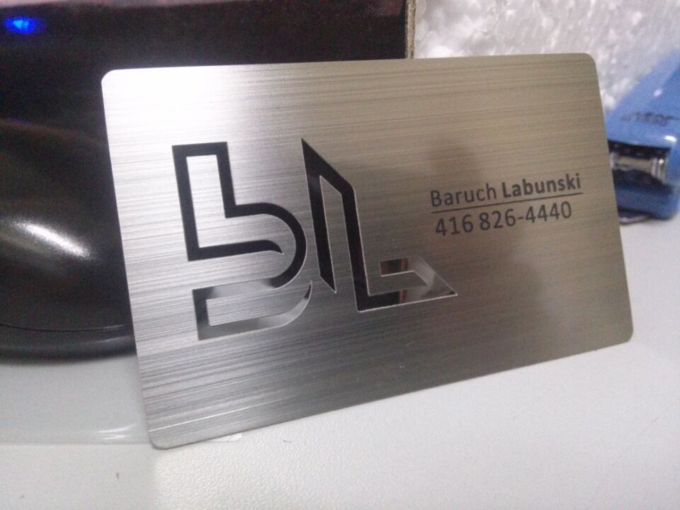 Metal Business Cards