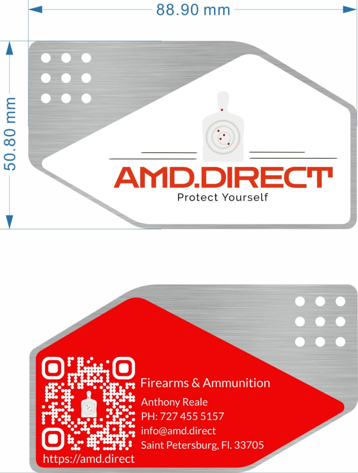 Metal Business Cards