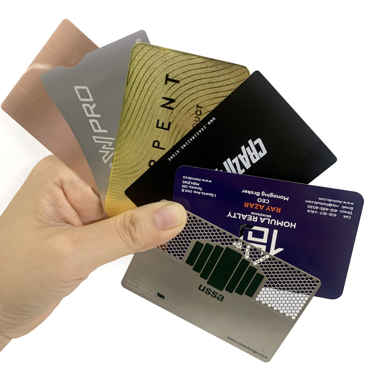Metal Business Cards