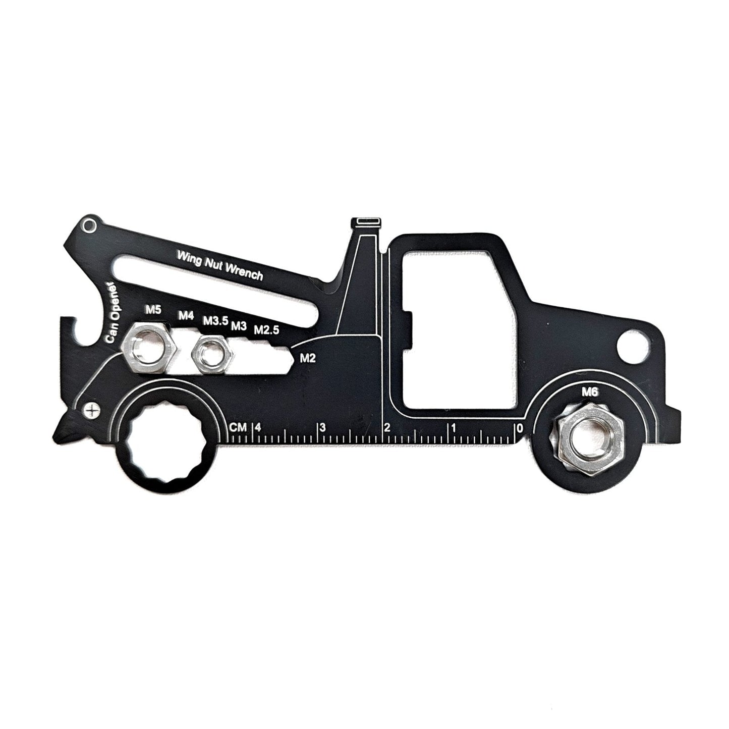 Truck Shaped Multi Tool Card - Custom Card Tools