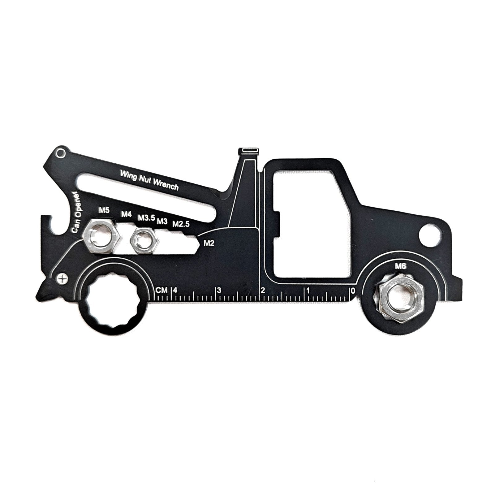Truck Shaped Multi Tool Card - Custom Card Tools