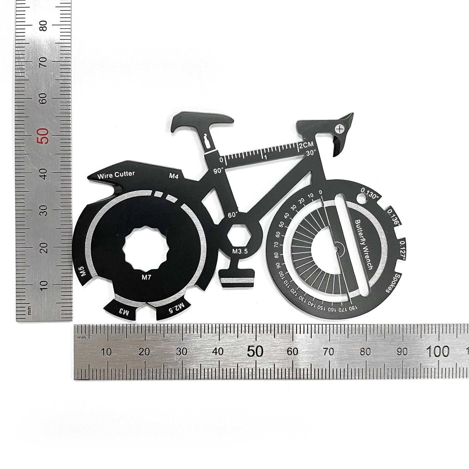 Bicycle Shaped Multi Tool Custom Branded - Custom Card Tools