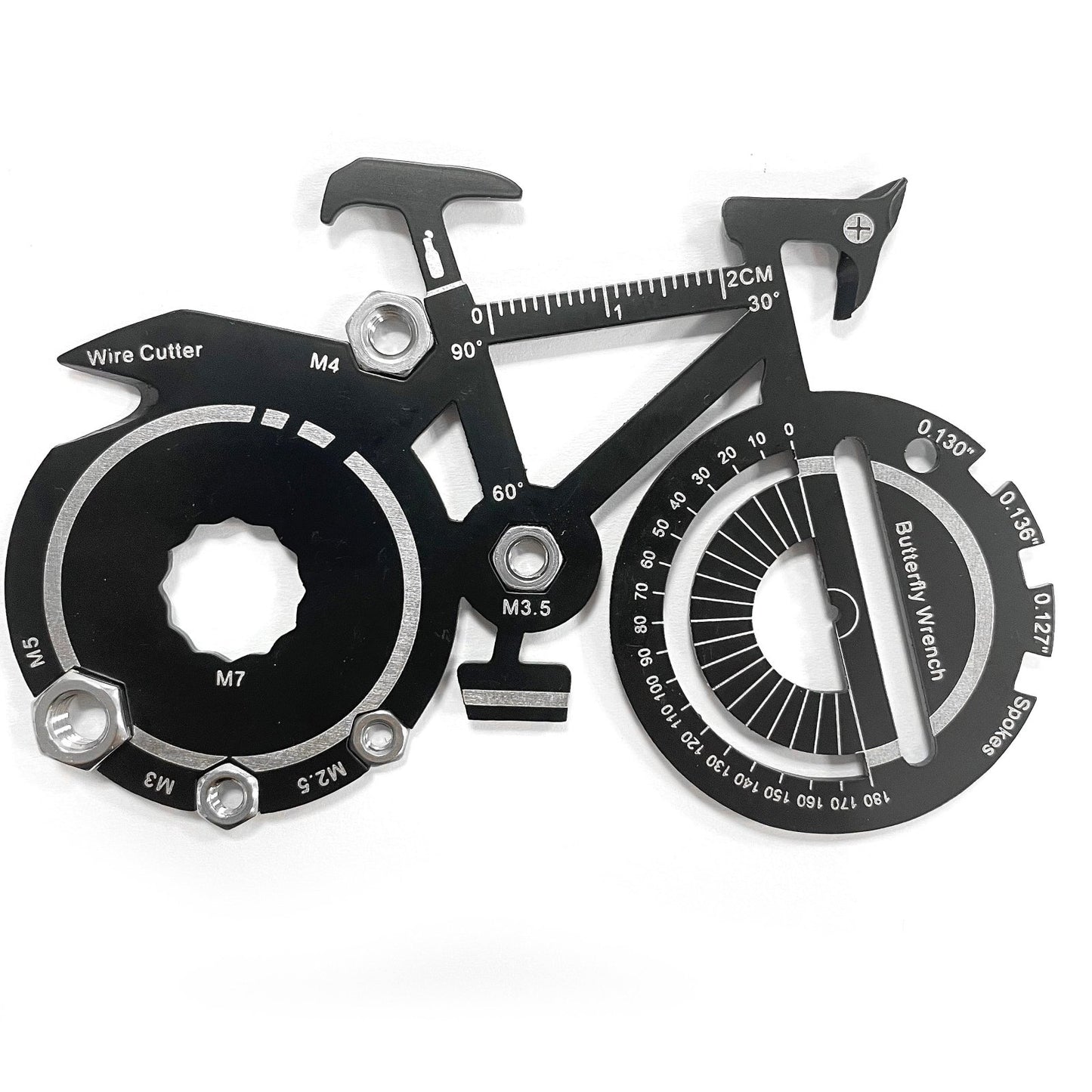 Bicycle Shaped Multi Tool Custom Branded - Custom Card Tools