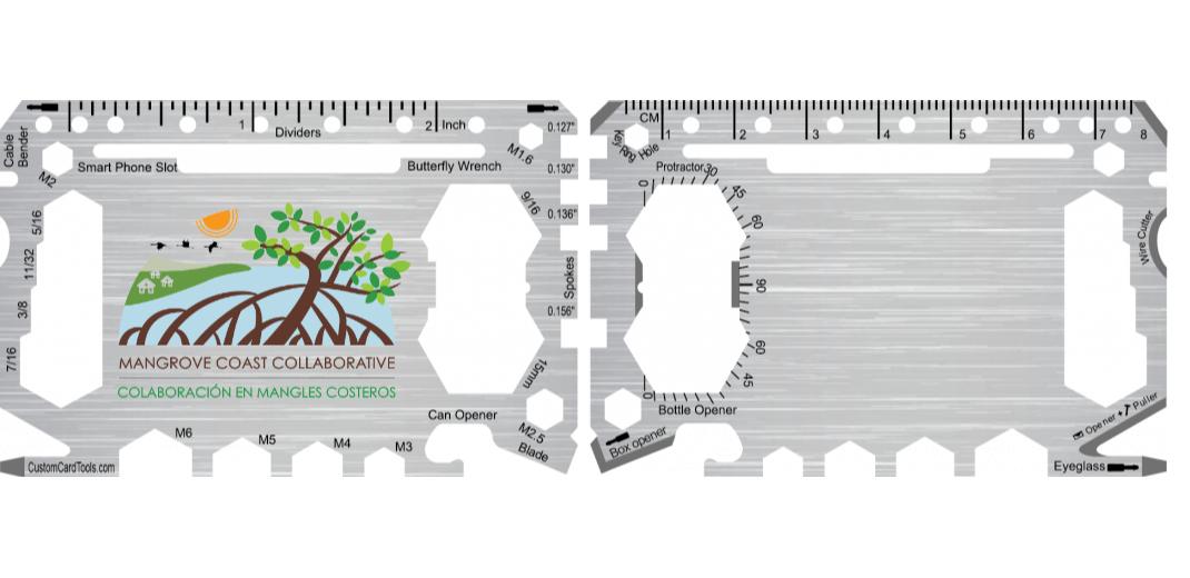Business Card Multi Tool Card (Model 1) Custom Branded - Custom Card Tools