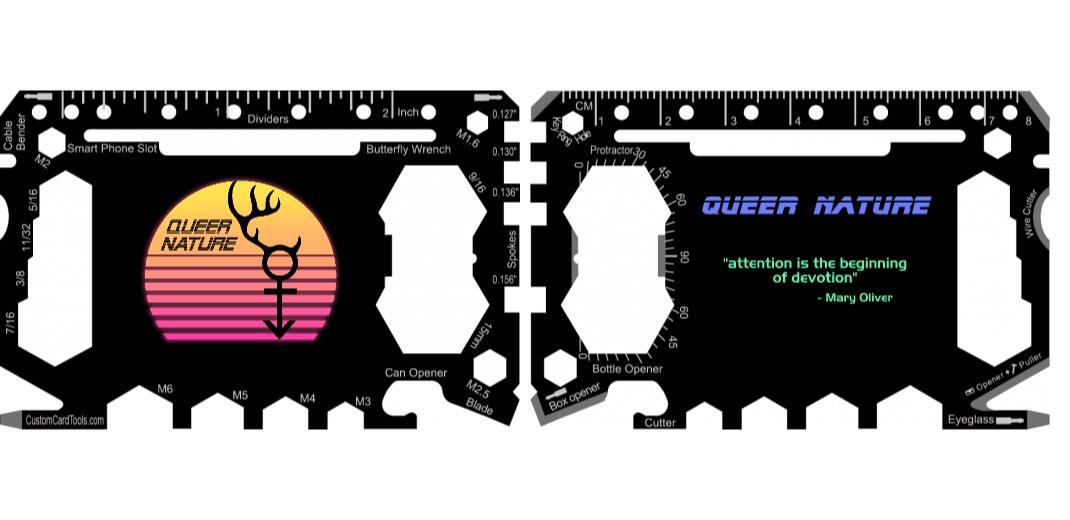 Business Card Multi Tool Card (Model 1) Custom Branded - Custom Card Tools