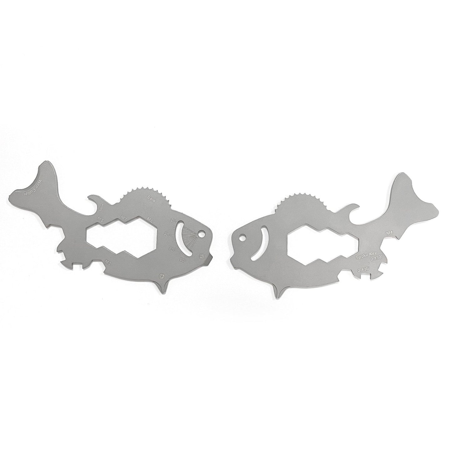 Fish Shaped Multi Tool Card Custom Branded - Custom Card Tools