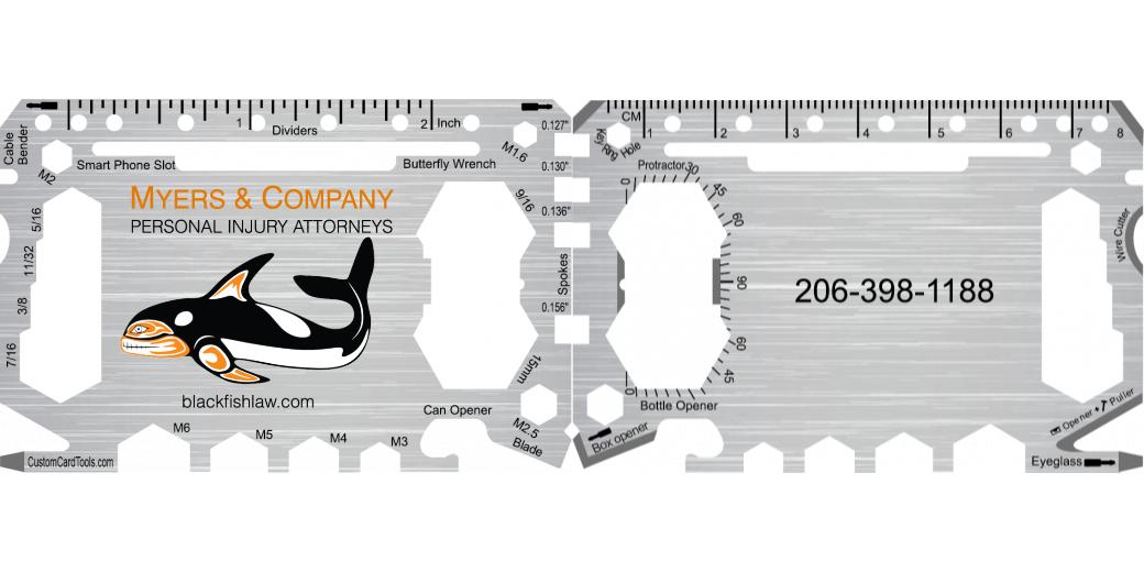 Fully Custom Multi Tool Card (Model 1) - Custom Card Tools