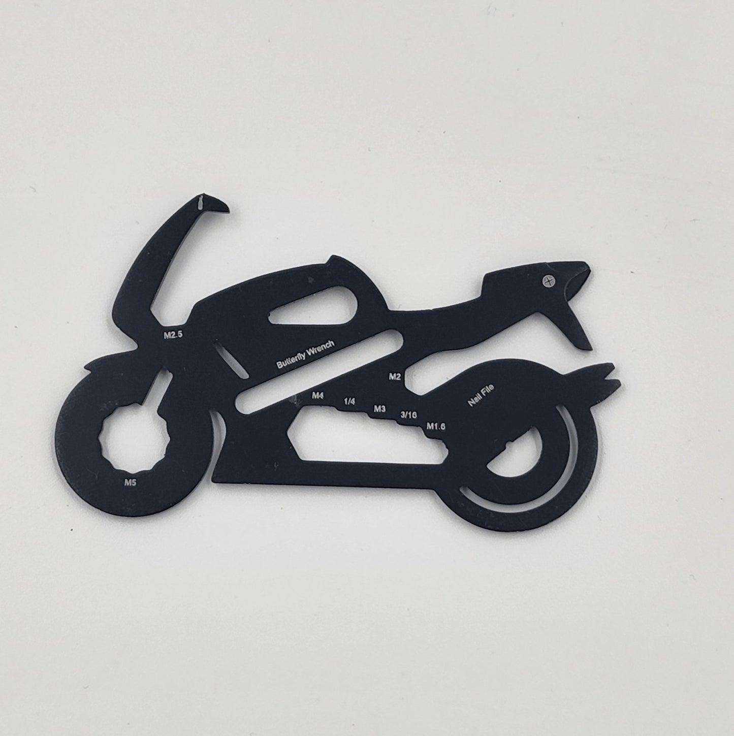 Motorcycle Shaped Multi Tool Custom Branded - Custom Card Tools