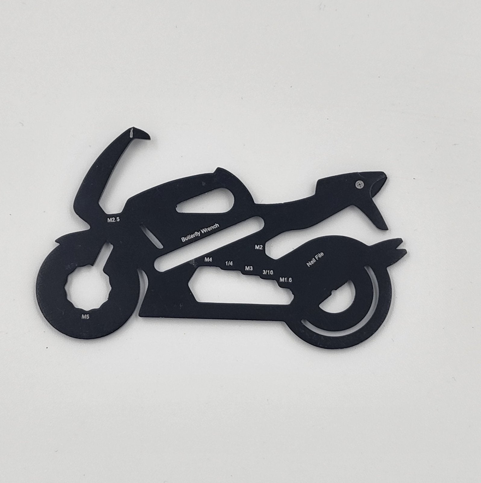 Motorcycle Shaped Multi Tool Custom Branded - Custom Card Tools
