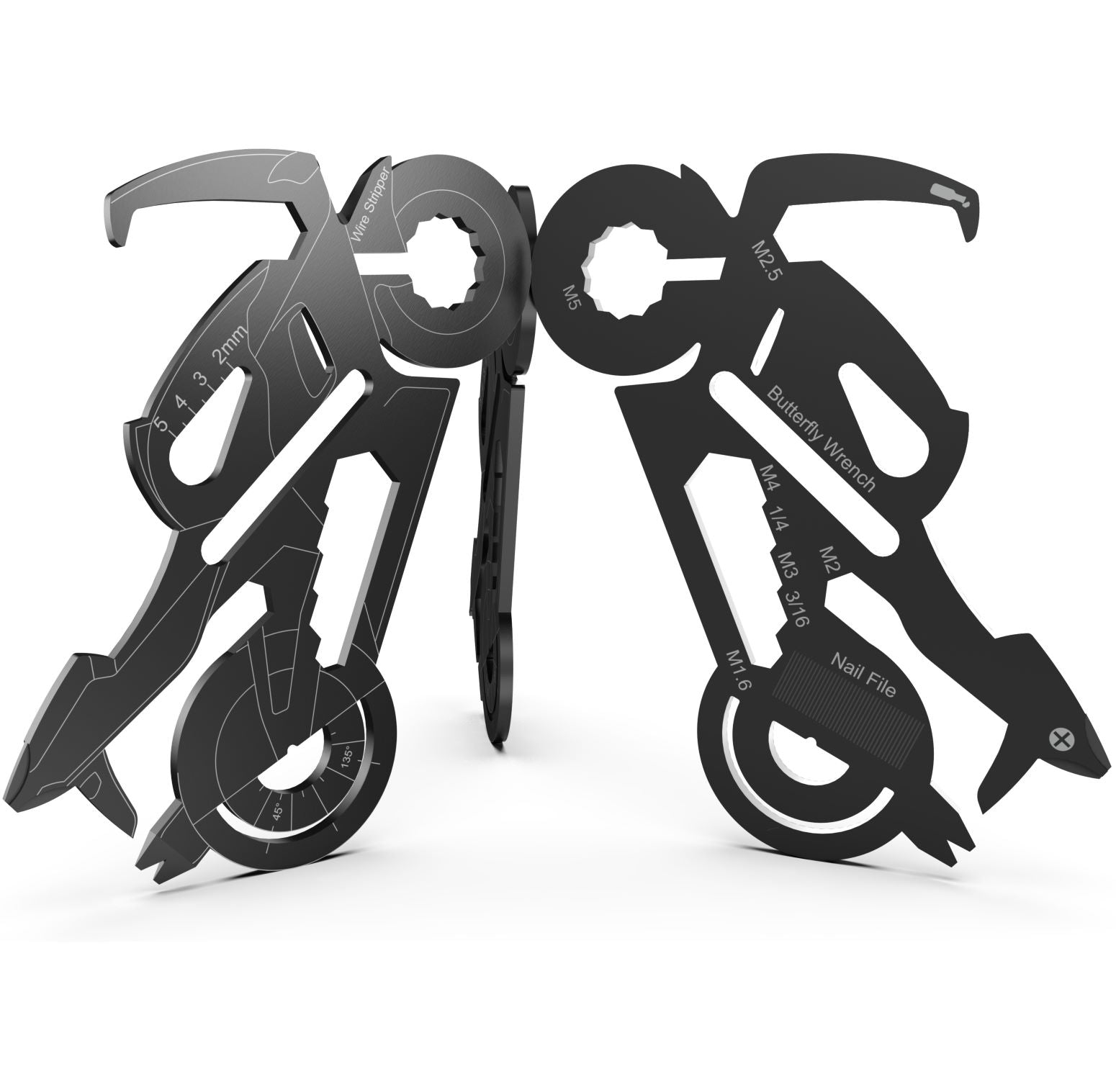 Motorcycle Shaped Multi Tool Custom Branded - Custom Card Tools