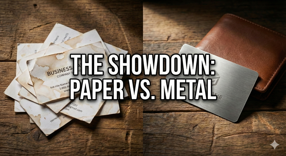 Paper vs metal business cards