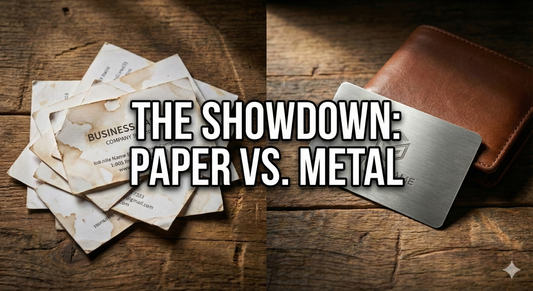 Paper vs metal business cards