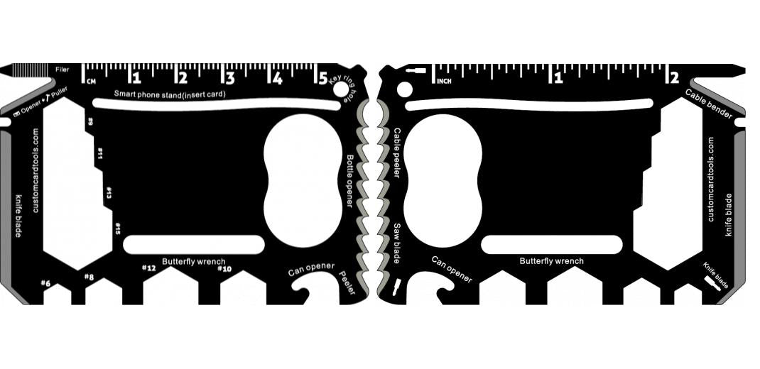 Business Card Multi Tool (Model 2) Custom Branded
