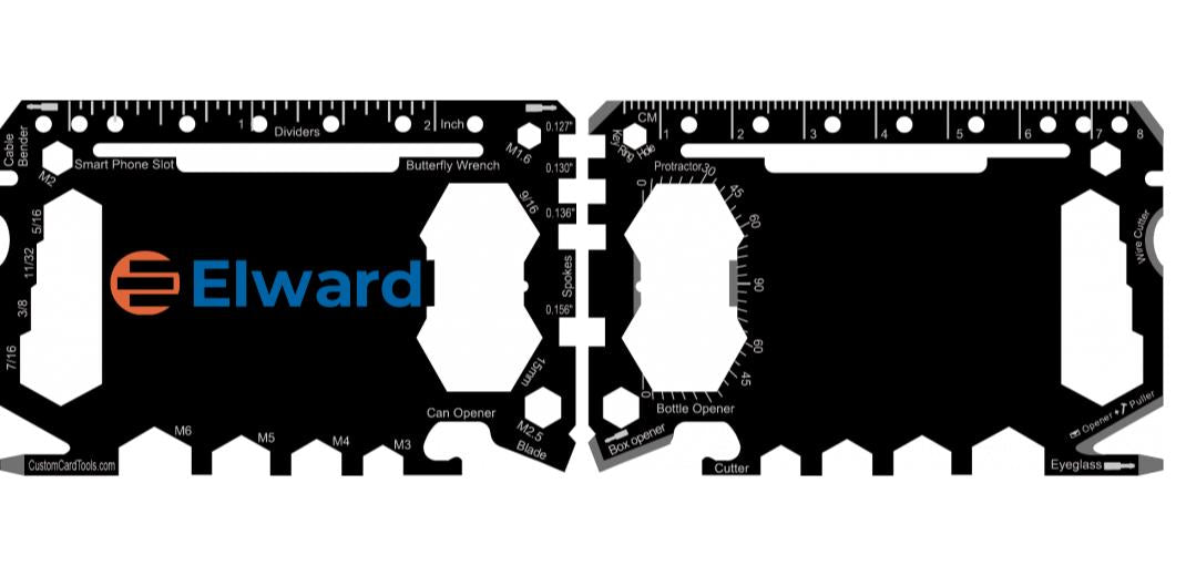 Business Card Multi Tool Card (Model 1) Custom Branded