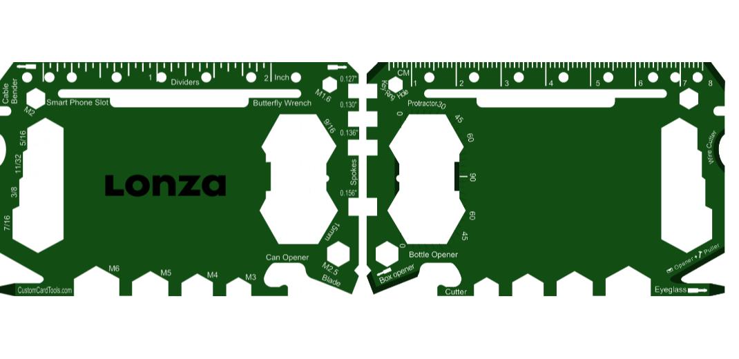 Business Card Multi Tool Card (Model 1) Custom Branded