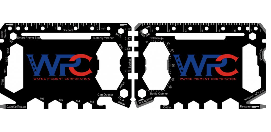 Business Card Multi Tool Card (Model 1) Custom Branded