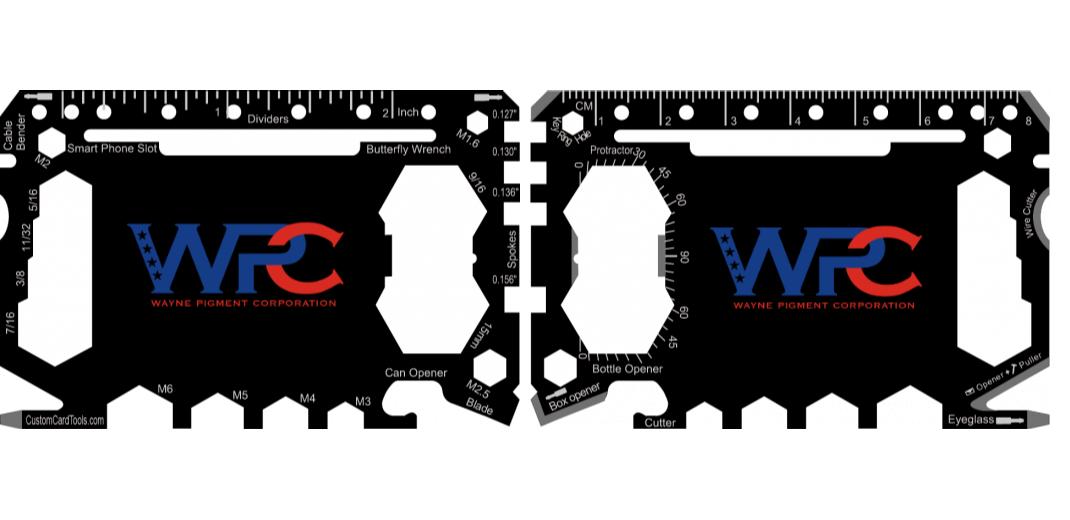 Business Card Multi Tool Card (Model 1) Custom Branded