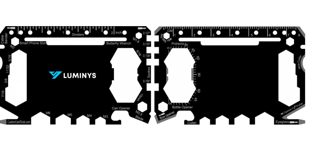 Business Card Multi Tool Card (Model 1) Custom Branded