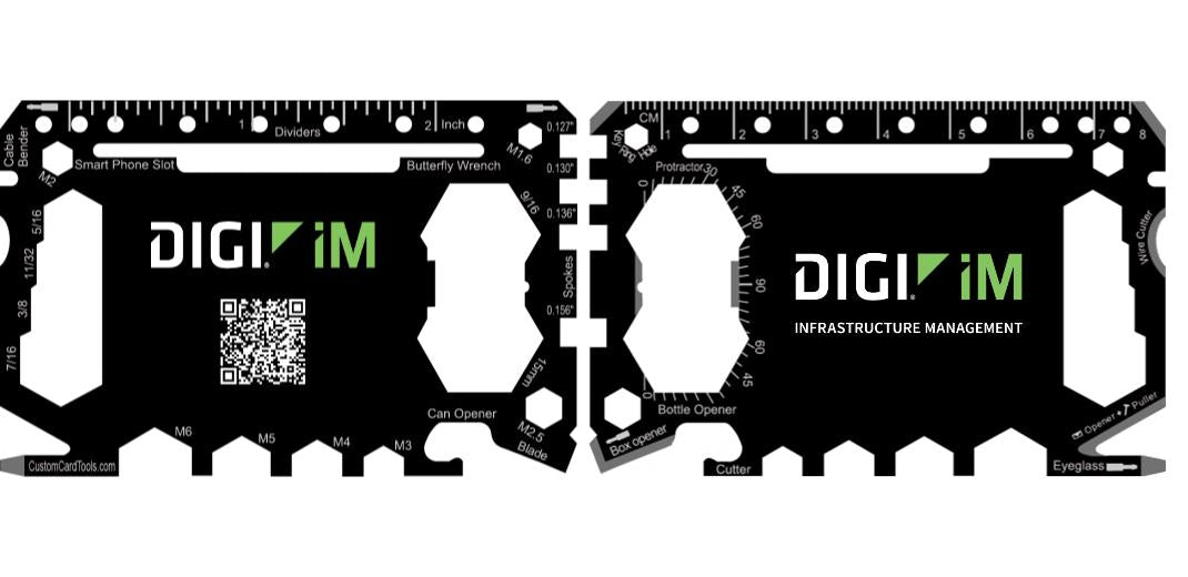 Business Card Multi Tool Card (Model 1) Custom Branded