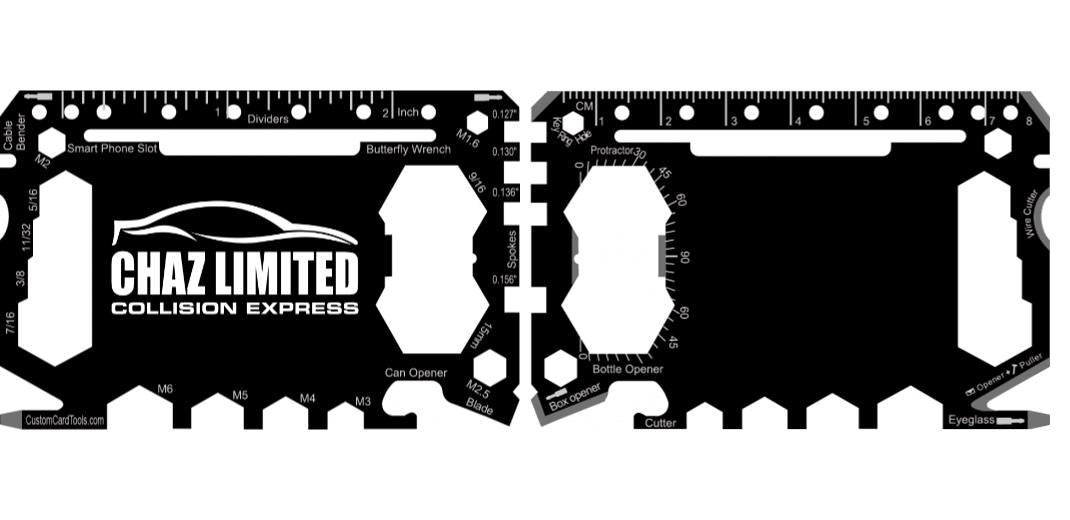 Business Card Multi Tool Card (Model 1) Custom Branded