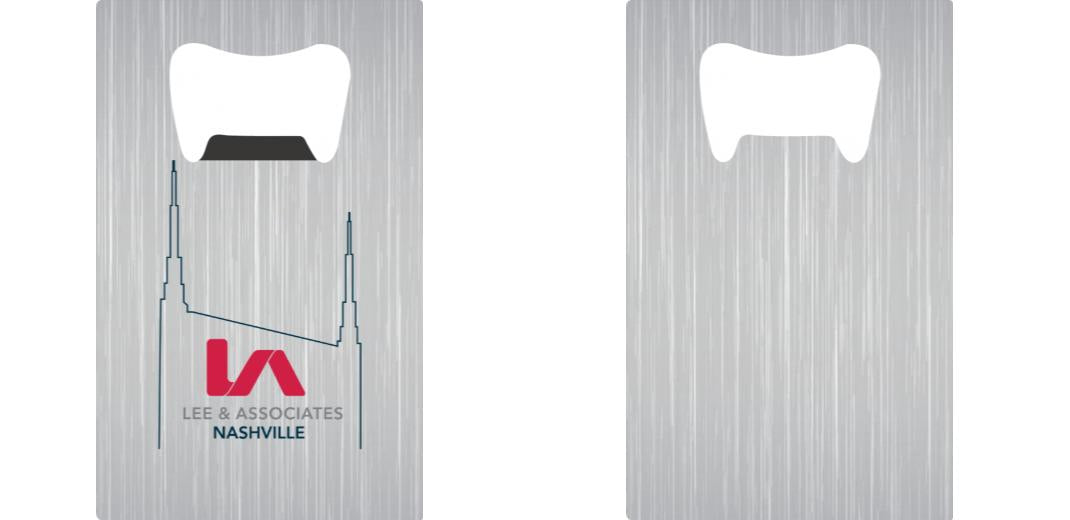 Bottle Opener Card Custom Branded