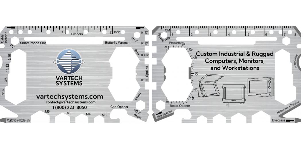 Business Card Multi Tool Card (Model 1) Custom Branded