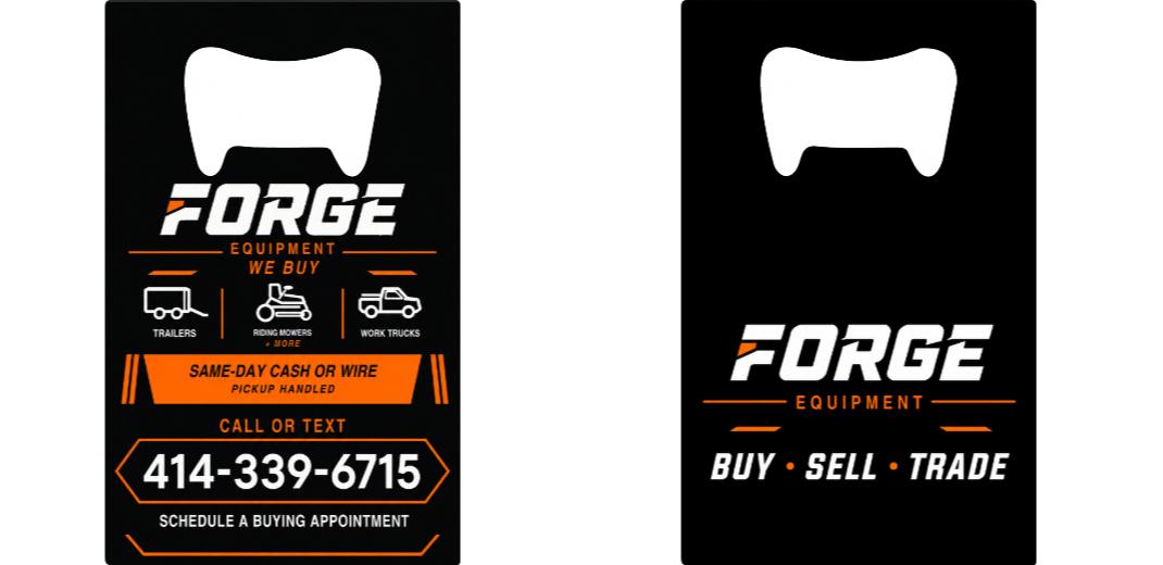 Bottle Opener Card Custom Branded